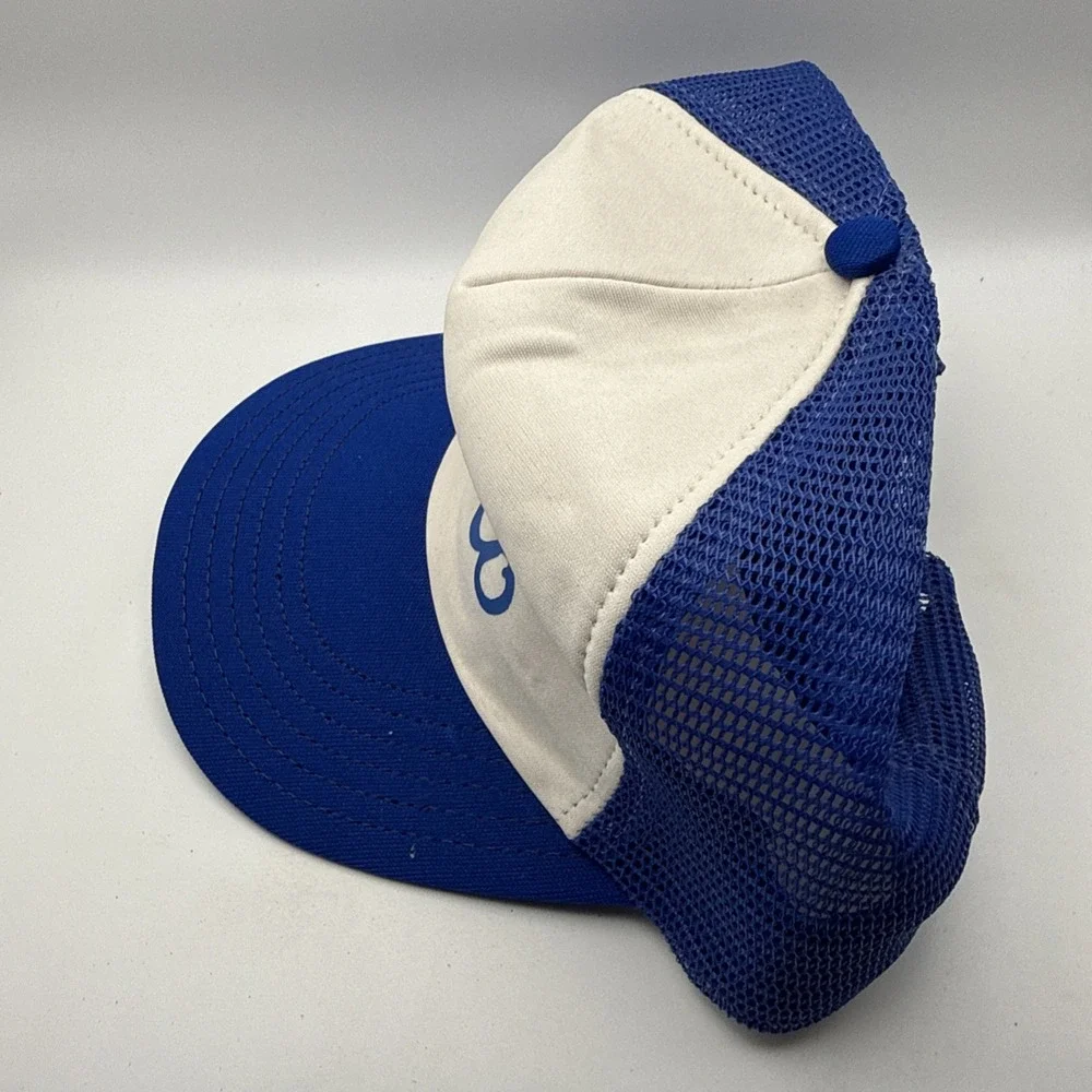 Vintage Fly With RAPCO SnapBack Baseball Cap Blue Trucker Hat